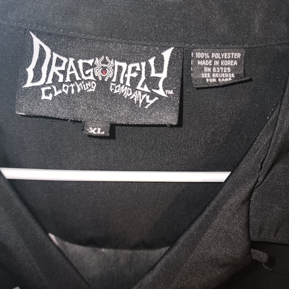 Vintage Dragon Fly Black Widow Shirt - Picture 4 of 5